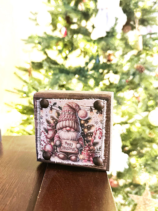 Canvas Print Wood Block