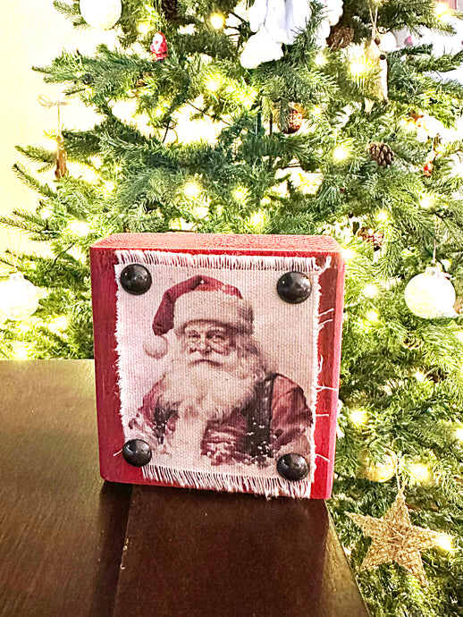 Canvas Print Wood Block