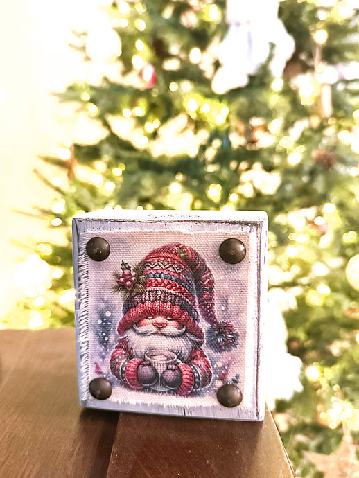 Canvas Print Wood Block