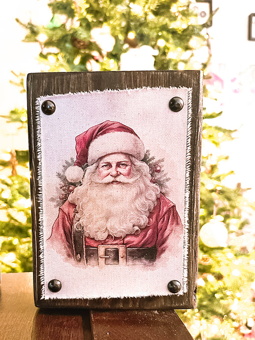 Canvas Print Wood Block