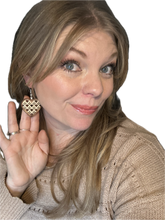 Rattan Hearts Earrings