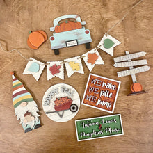 Fall Tiered Tray Set