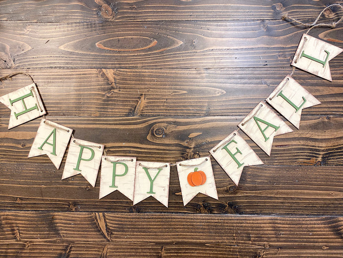 Happy Fall Banner