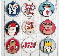 Adult Ornament Kits / DIY or Painted