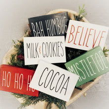 Shelf Sitter Holiday Blocks