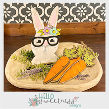 Easter Bunnies with Glasses