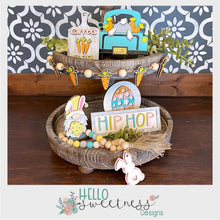 Tiered Tray Easter Bunny Set