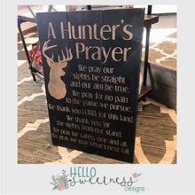 Hunter's prayer sign - hello sweetness designs