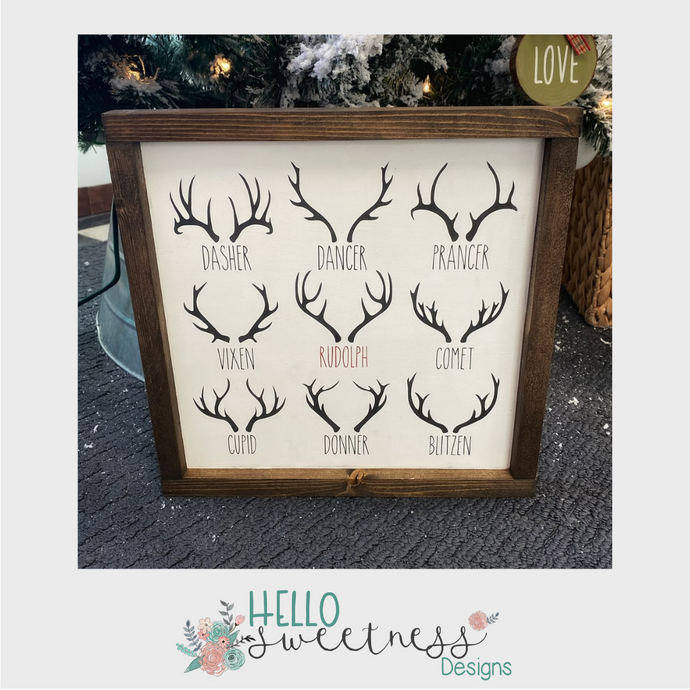 Reindeer horns sign
