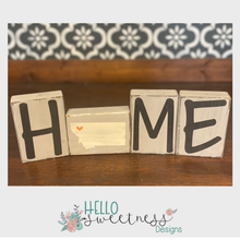 Home block set state montana - Hello Sweetness Designs